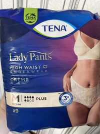 Жіночі урологічні труси Tena Lady Pants Plus Medium 9 шт. Creme