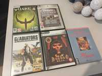 Gry Quake, Diablo, Saga, Commandos, Gladiators na PC