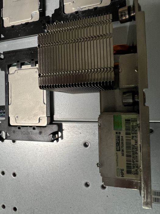 Lote 7x Intel CPU for HP Gen10 + 1x Cooler