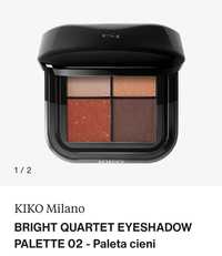 Paleta KIKO Milano Bright Quartet eyeshadow palette nowa nude