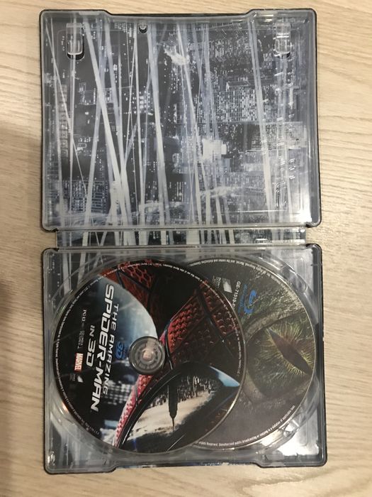 The Amazing Spider-Man em 3d steelbook bluray