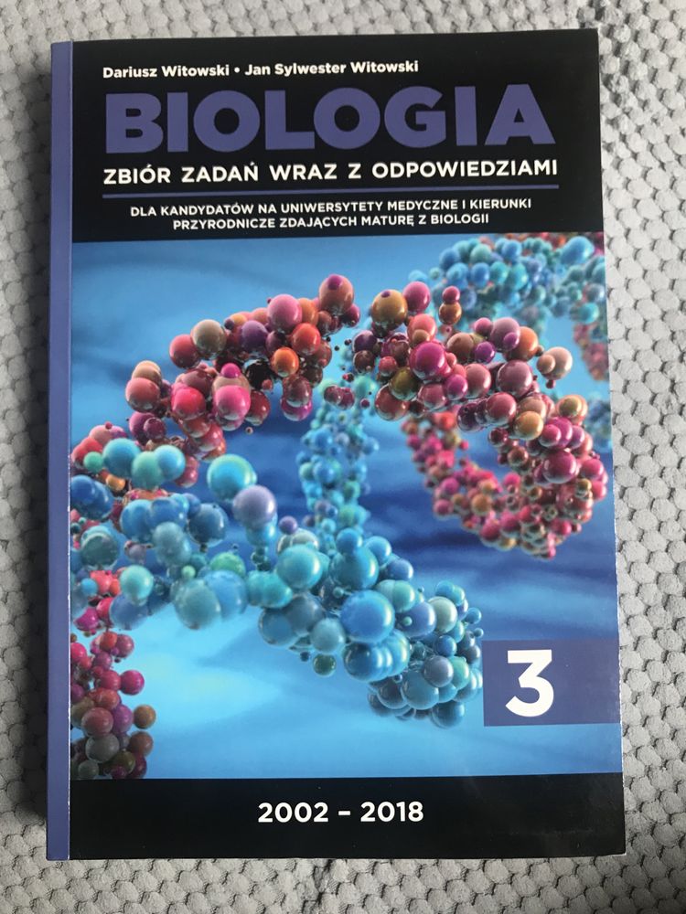 Biologia zbiór zadań 1-3 Witowski