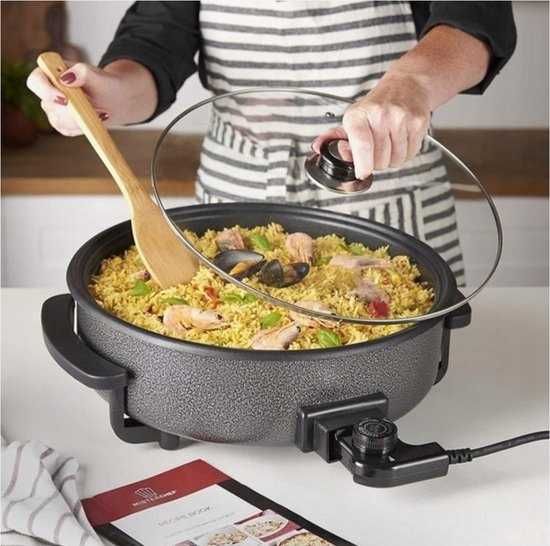 Patelnia Elektryczna do Pizzy i Grilla 42 cm 1500W – Cheffinger