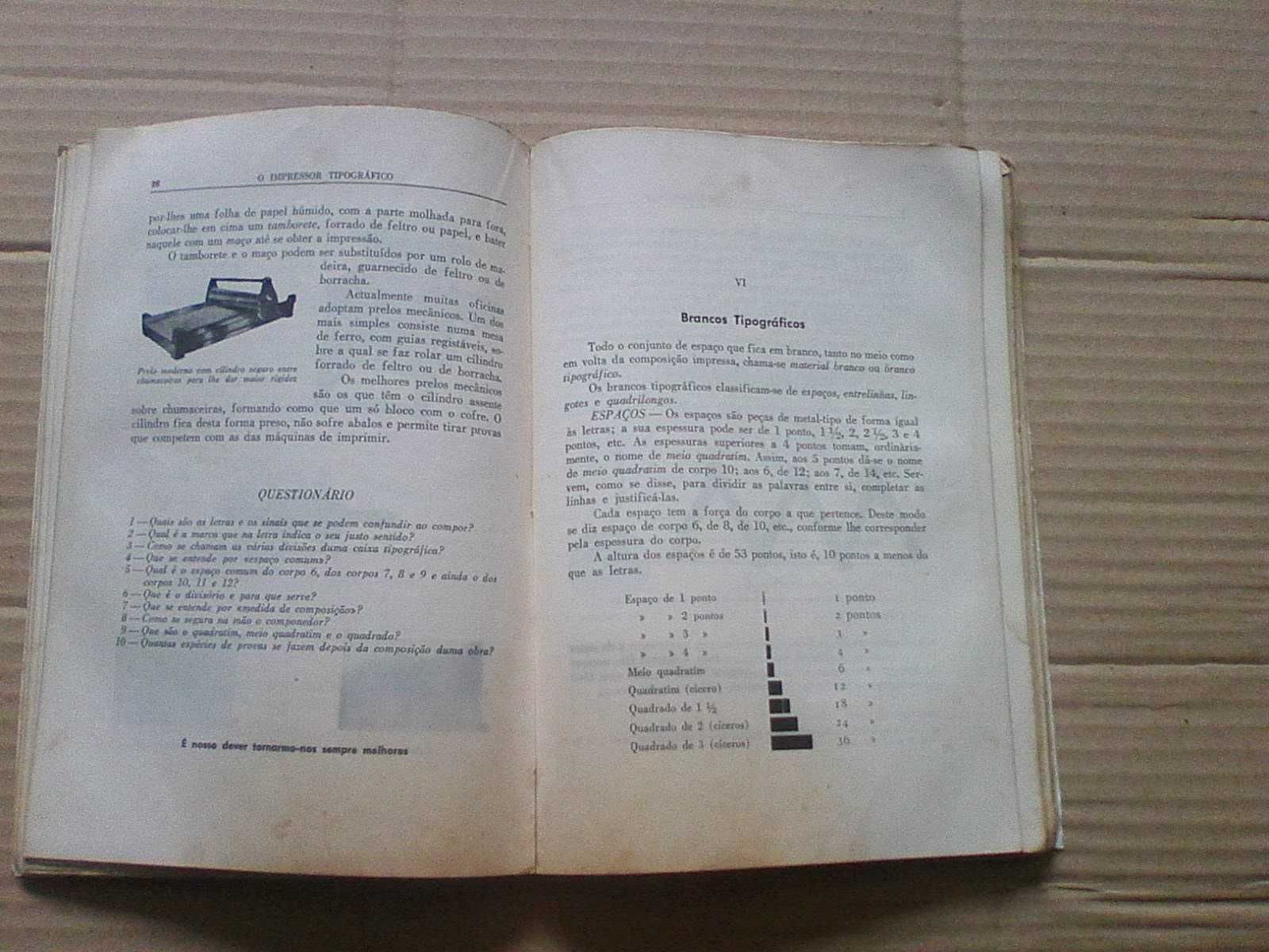 O impressor tipográfico I Volume