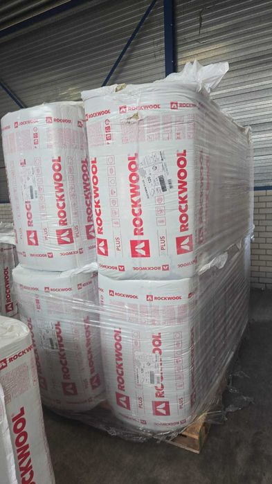 ROCKWOOL ROCKMIN Plus wełna skalna 8,10zł/m2 za gr. 50mm