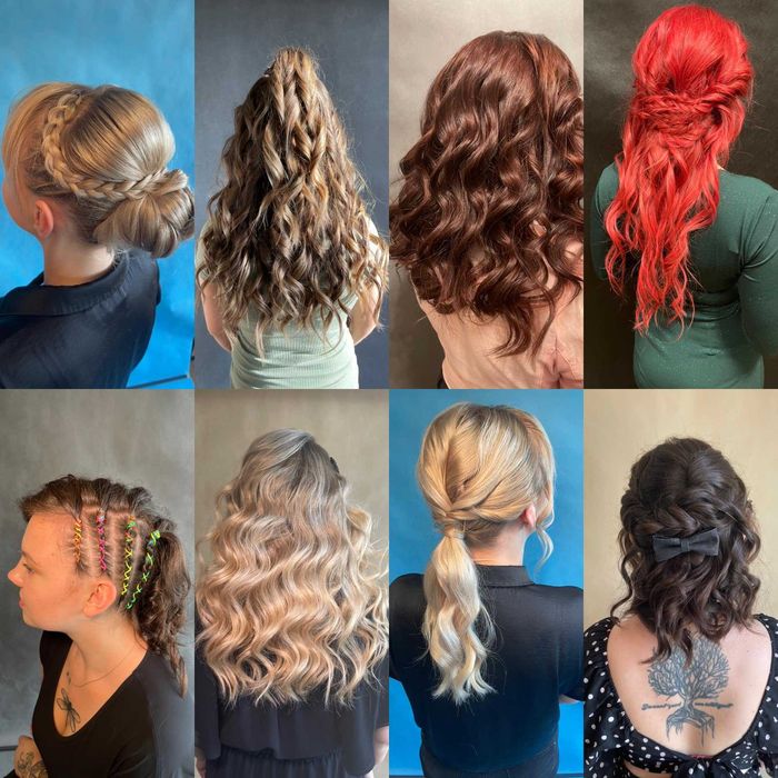 Fryzury ślubne i okolicznościowe , warkocze syntetyczne