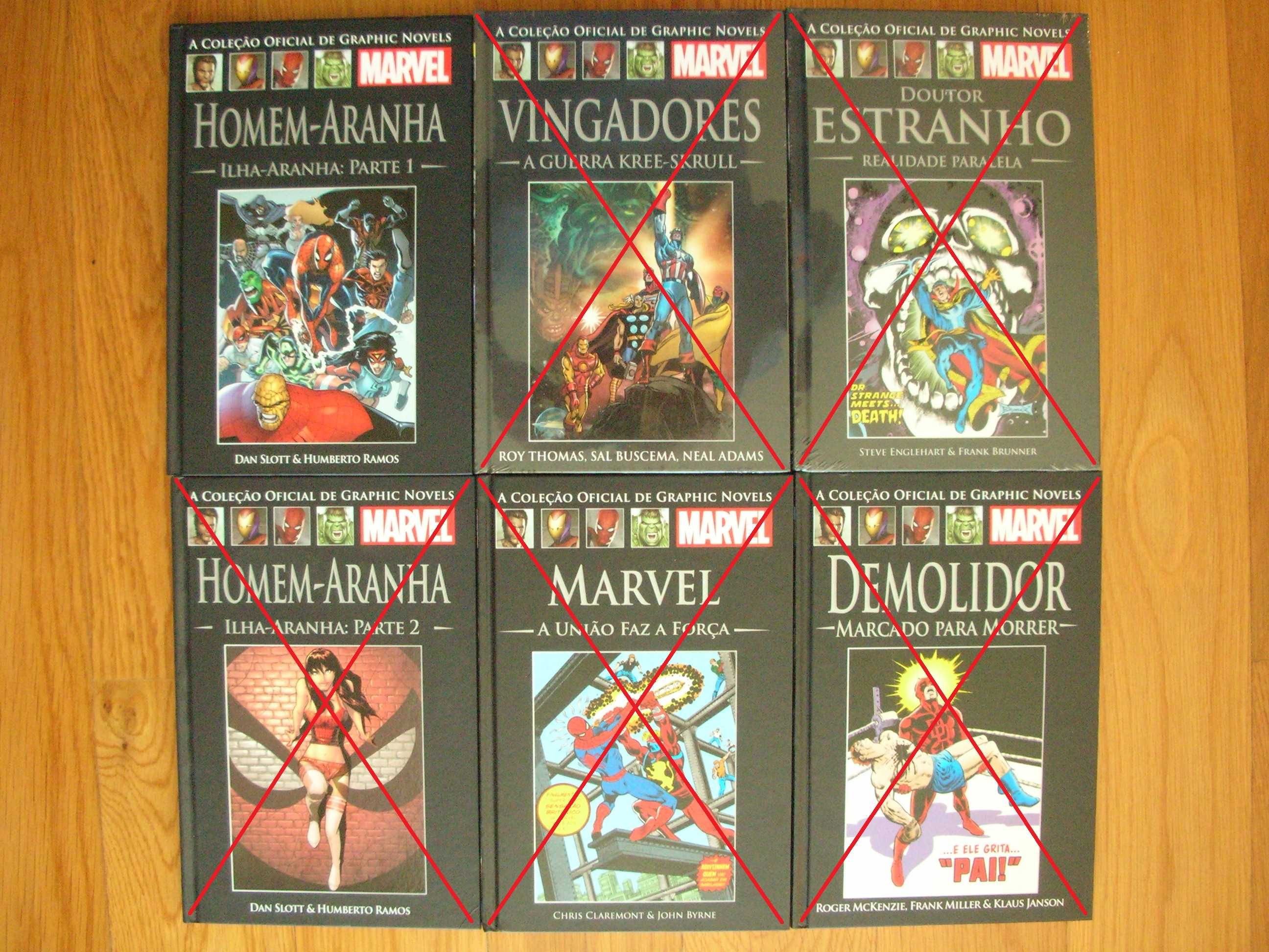 Coleção Oficial de Graphic Novels Marvel Salvat - 39 volumes