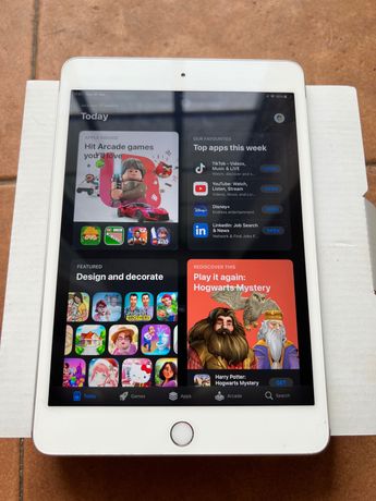 iPad mini 4, branco, 128GB, wifi