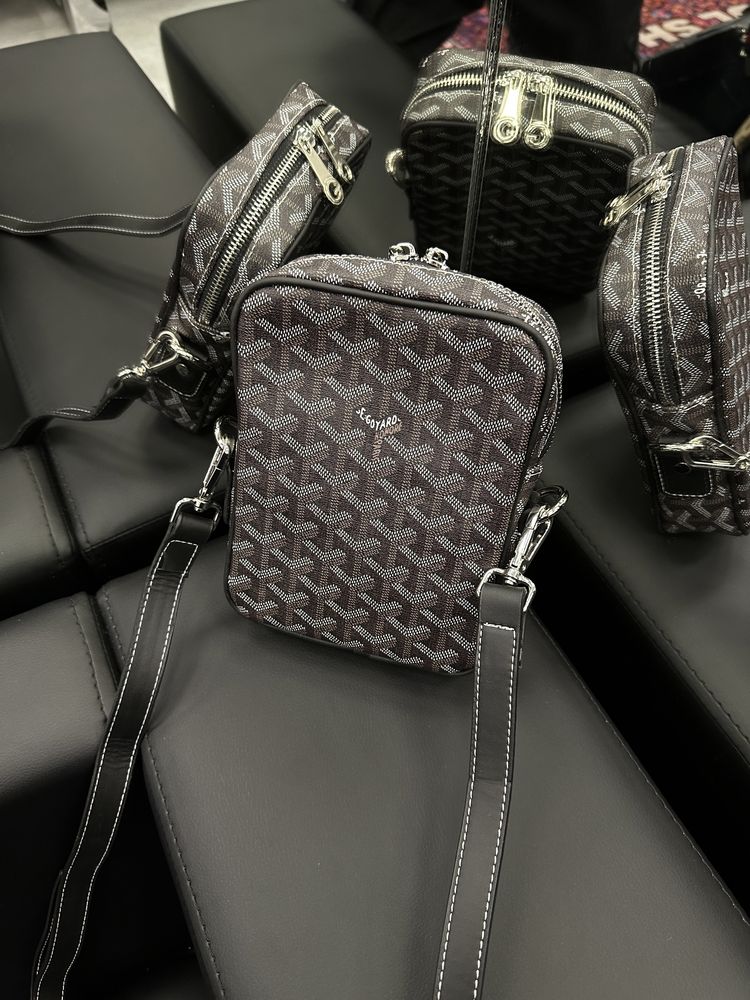 Мужская Сумка на длинной ручке Goyard