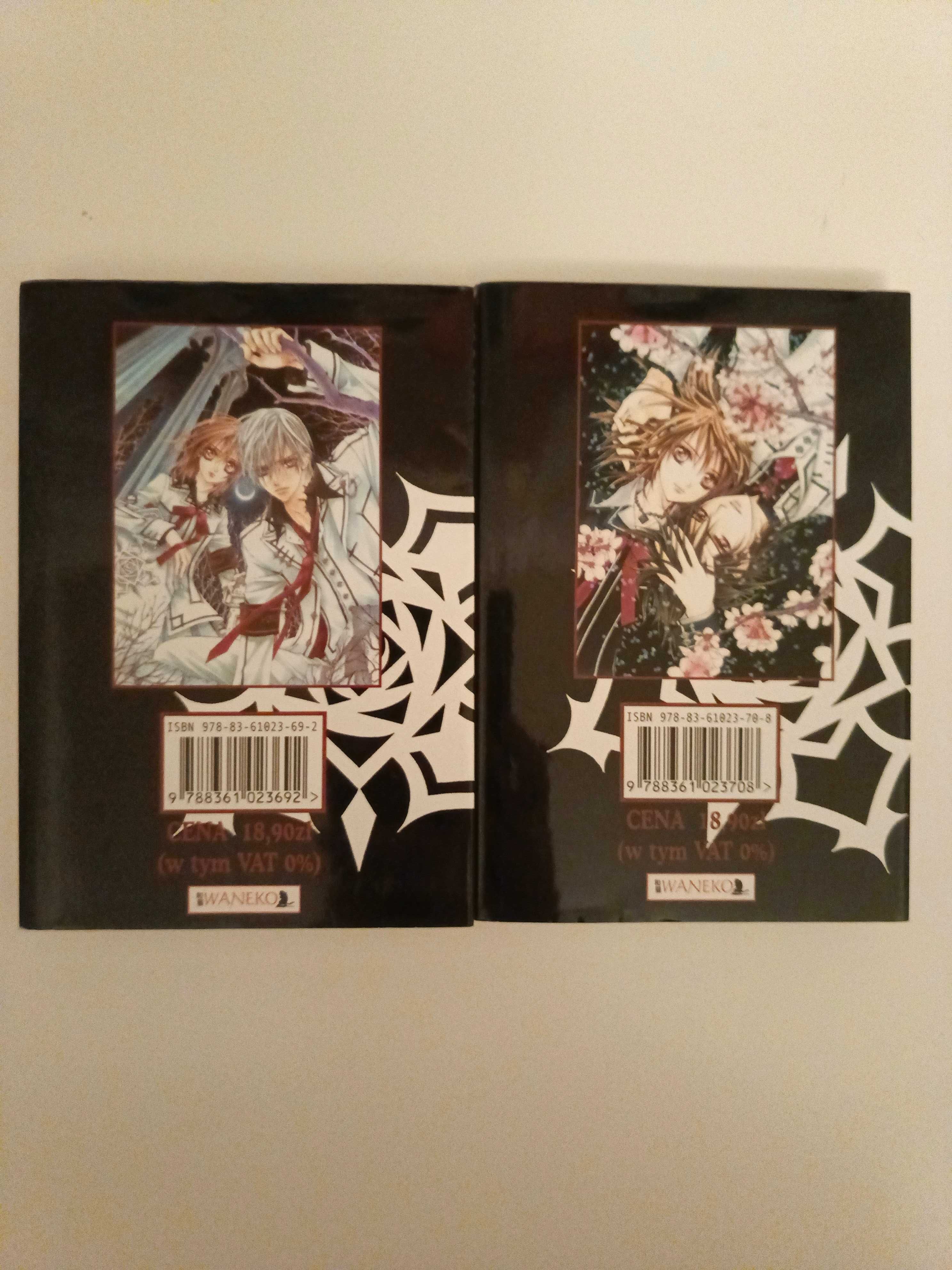 Dwa tomy Vampire Knight w stanie idealnym!