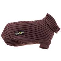 Sweterek ubranko dla psa na zimę z warkoczem (12)
