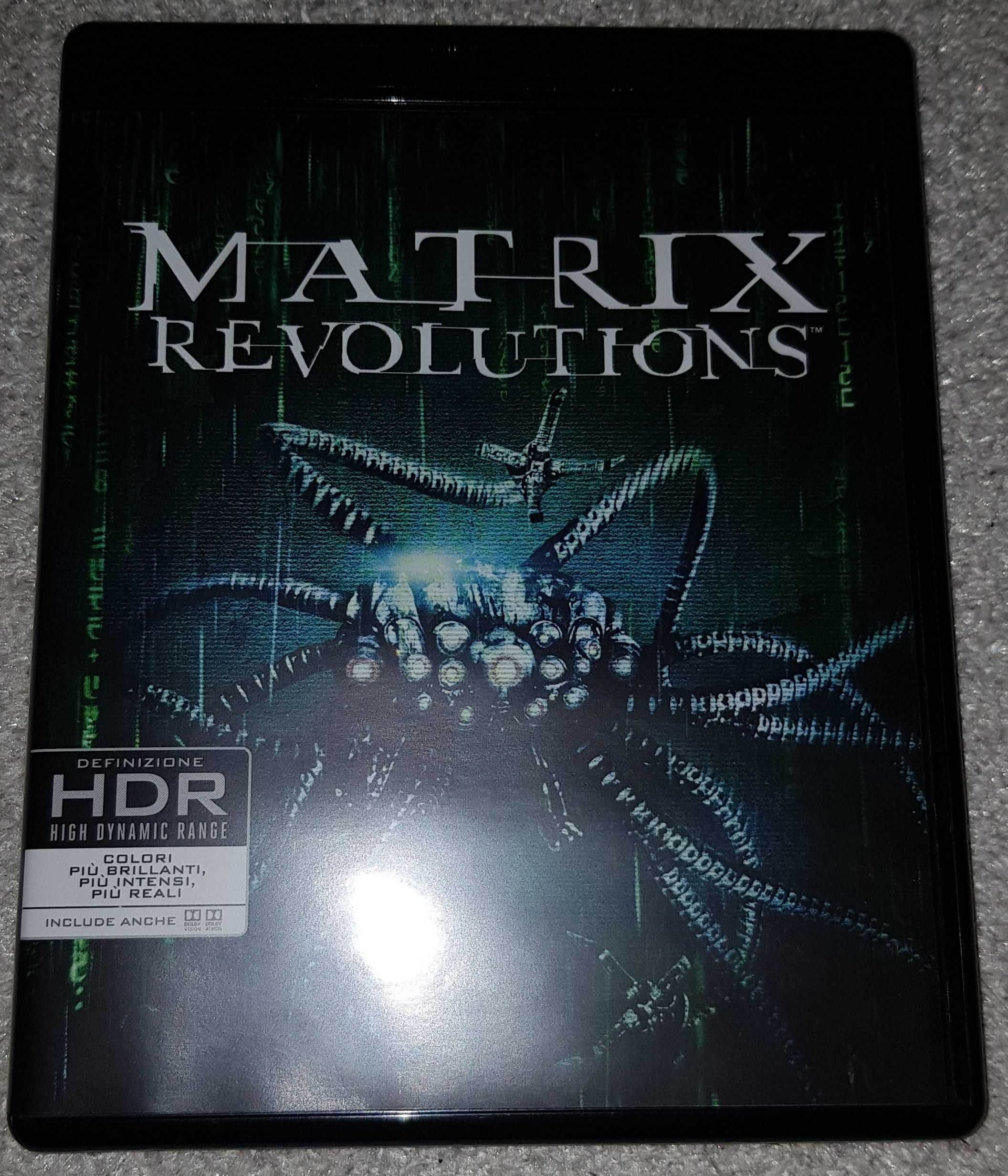 Matrix rewolucje 4k UHD + 2 BluRay