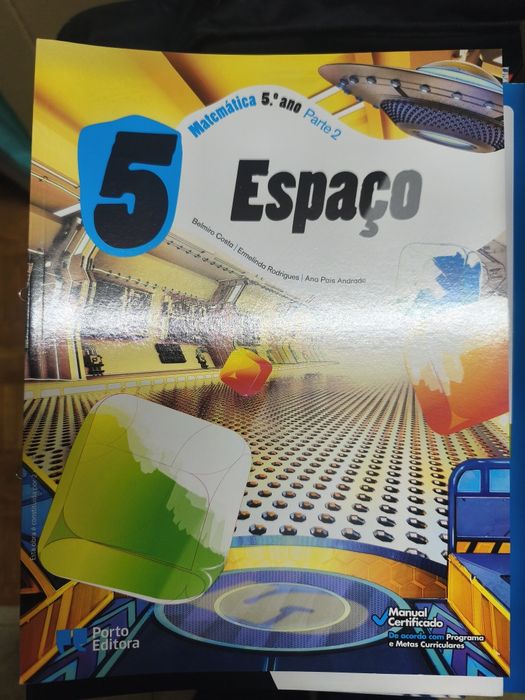 Espaço 5 (manual de matemática+ca+recursos do prof.) COM SOLUÇÕES