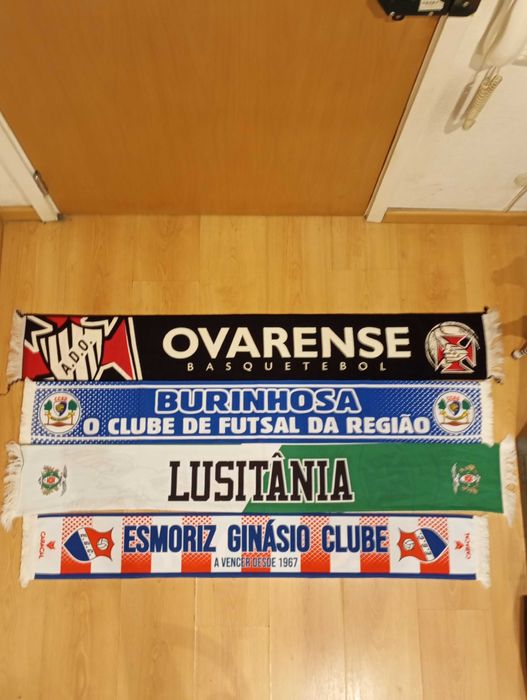 Cachecol - vários clubes de futebol nacionais novos, pede o teu!