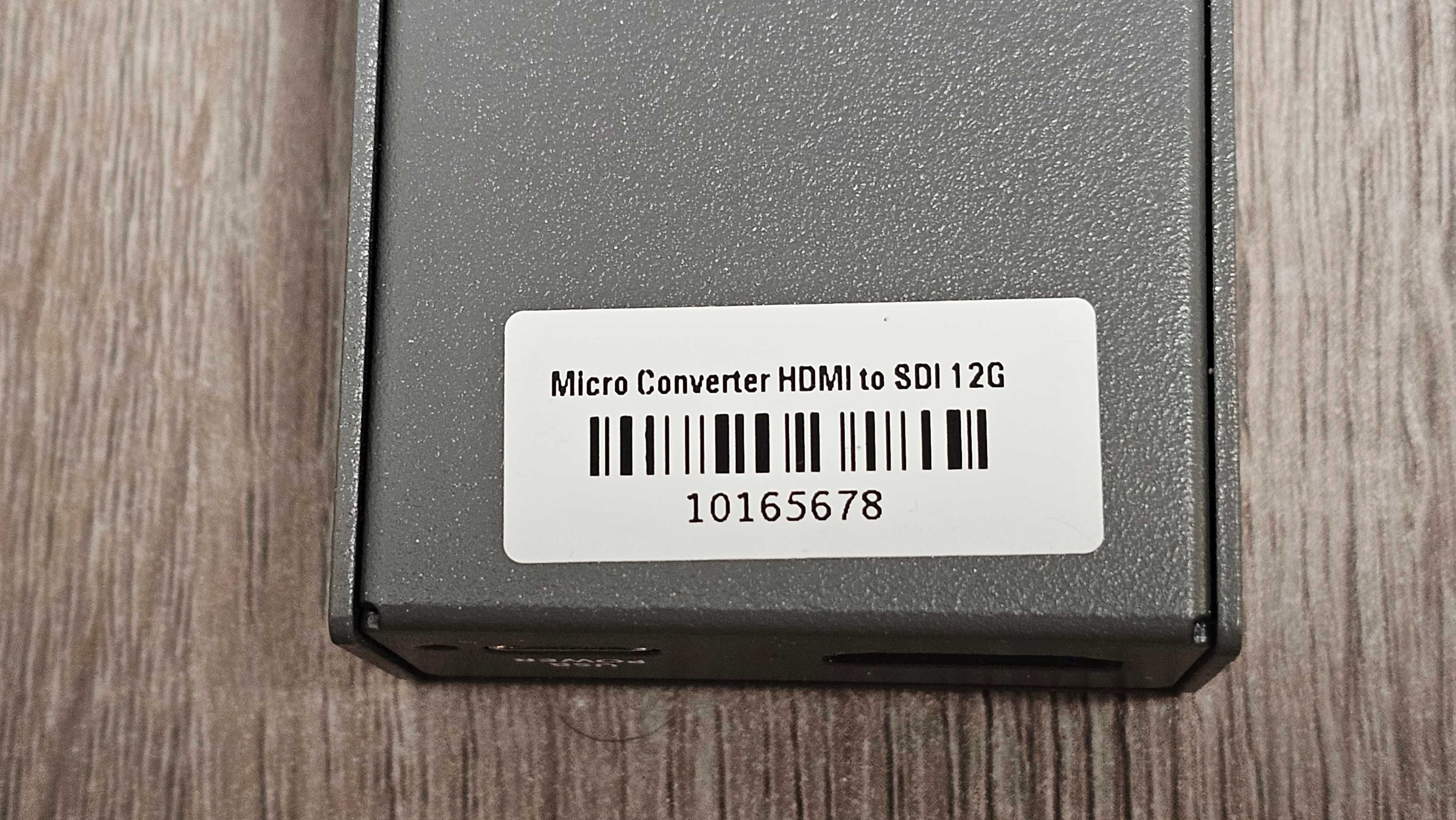 Conversor digital HDMI para SDI 12G Blackmagic