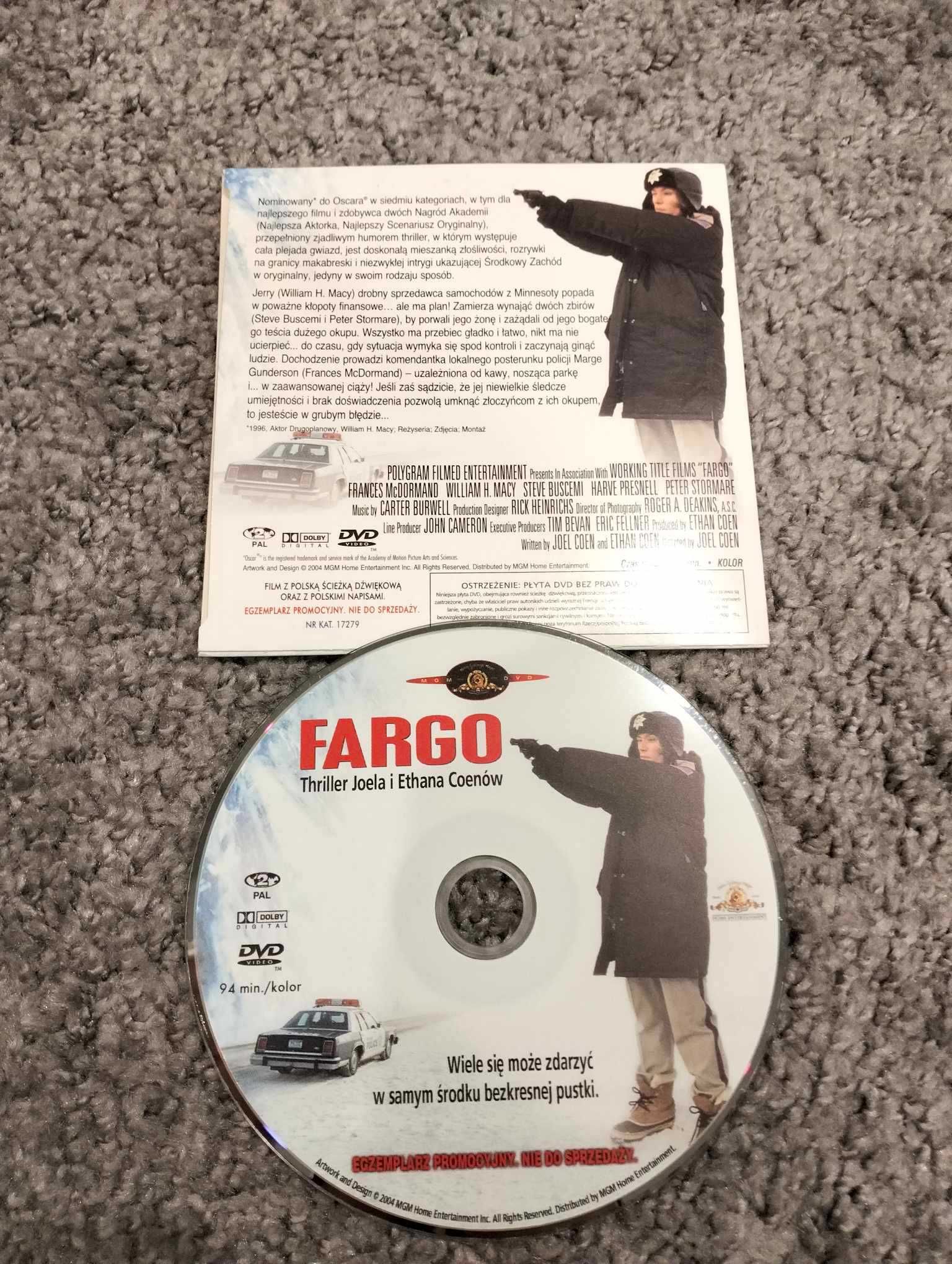 Fargo film DVD Coen
