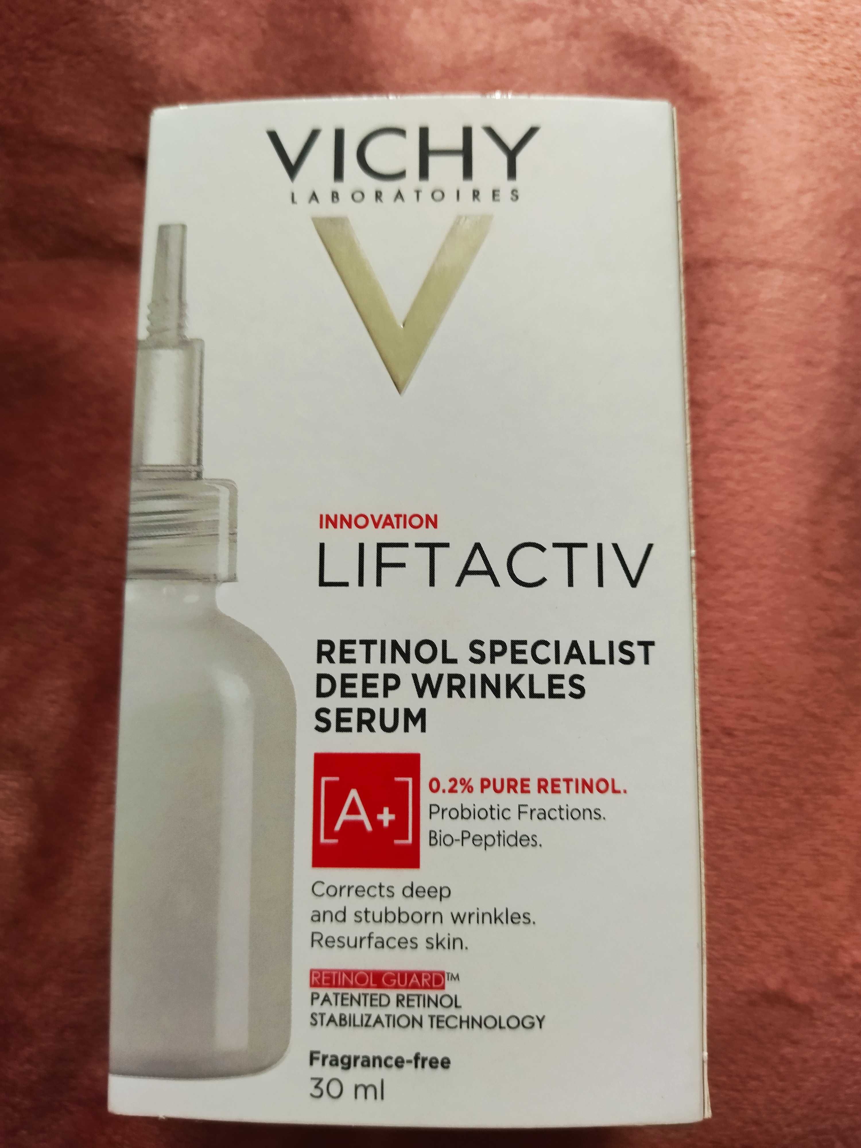 Vichy Liftactiv Retionol Specjalist, Głębokie Zmarszczki, Serum Na Noc