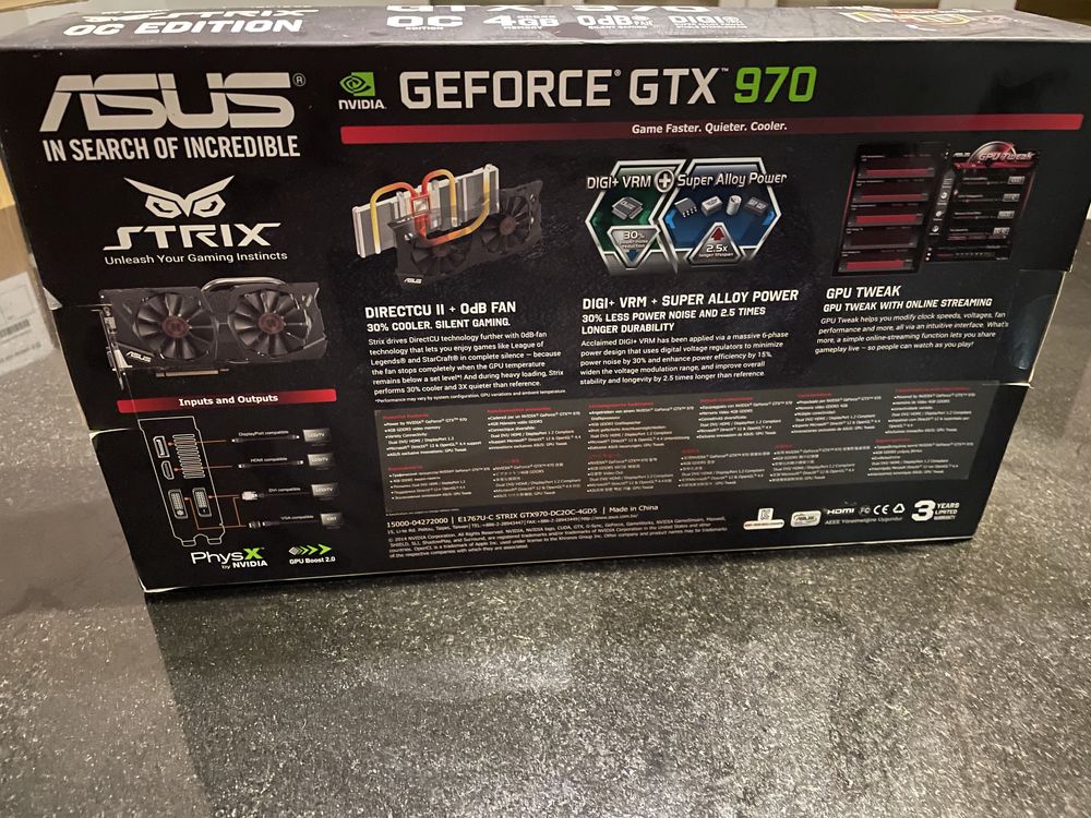 Asus Strix Geforce GTX 970