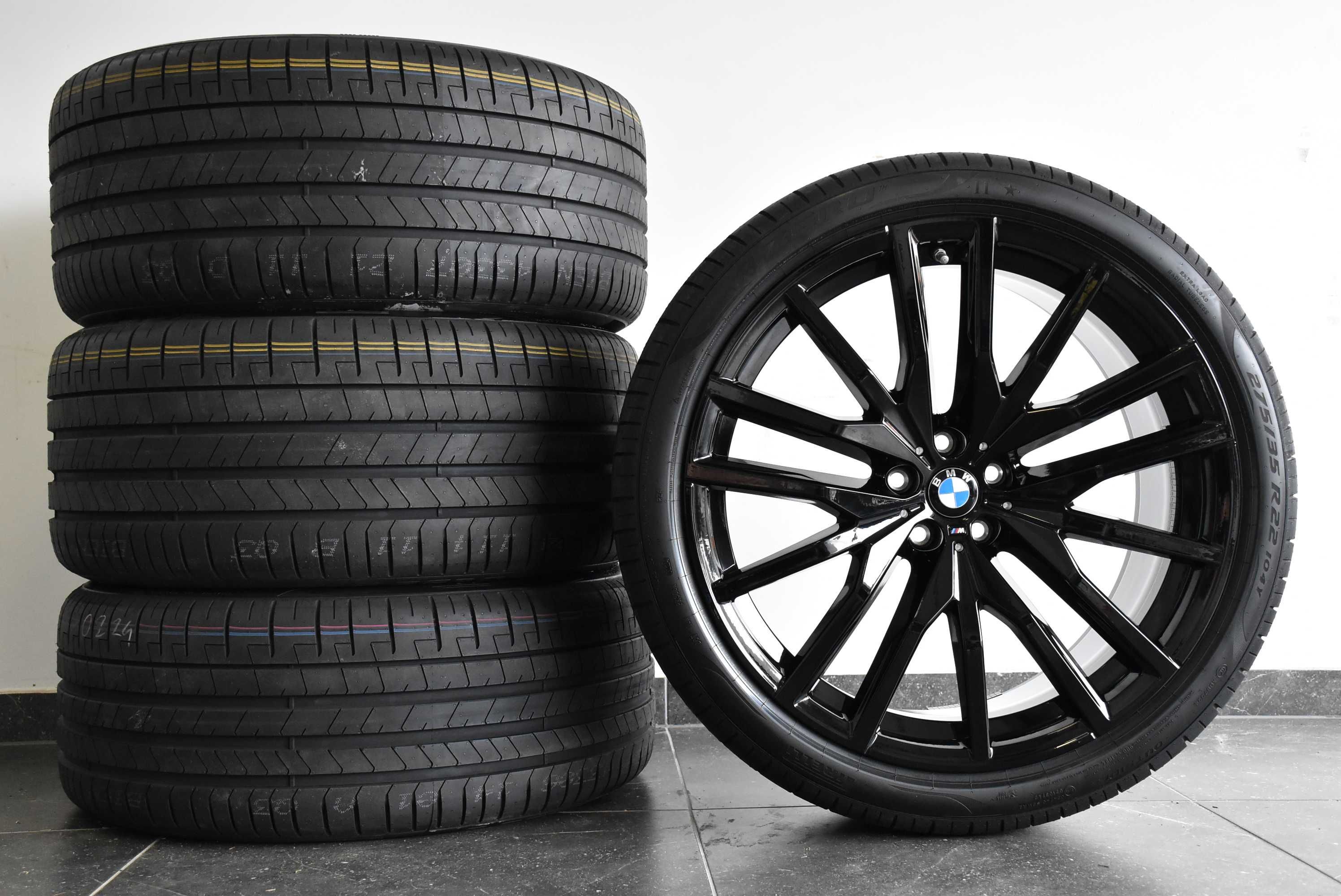 Koła Felgi BMW 22 X5 G05 X6 G06 Nowe Lato Pirelli MPakiet STYLING 742M