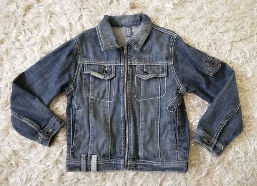 Katana, kurtka jeansowa Zara r. 118 (5-6 lat)