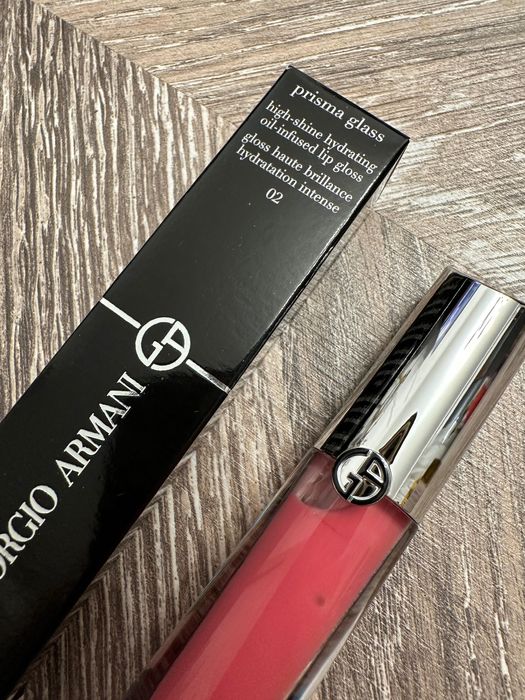 Giorgio Armani prisma glass 02 candy halo - lip gloss błyszczyk do ust