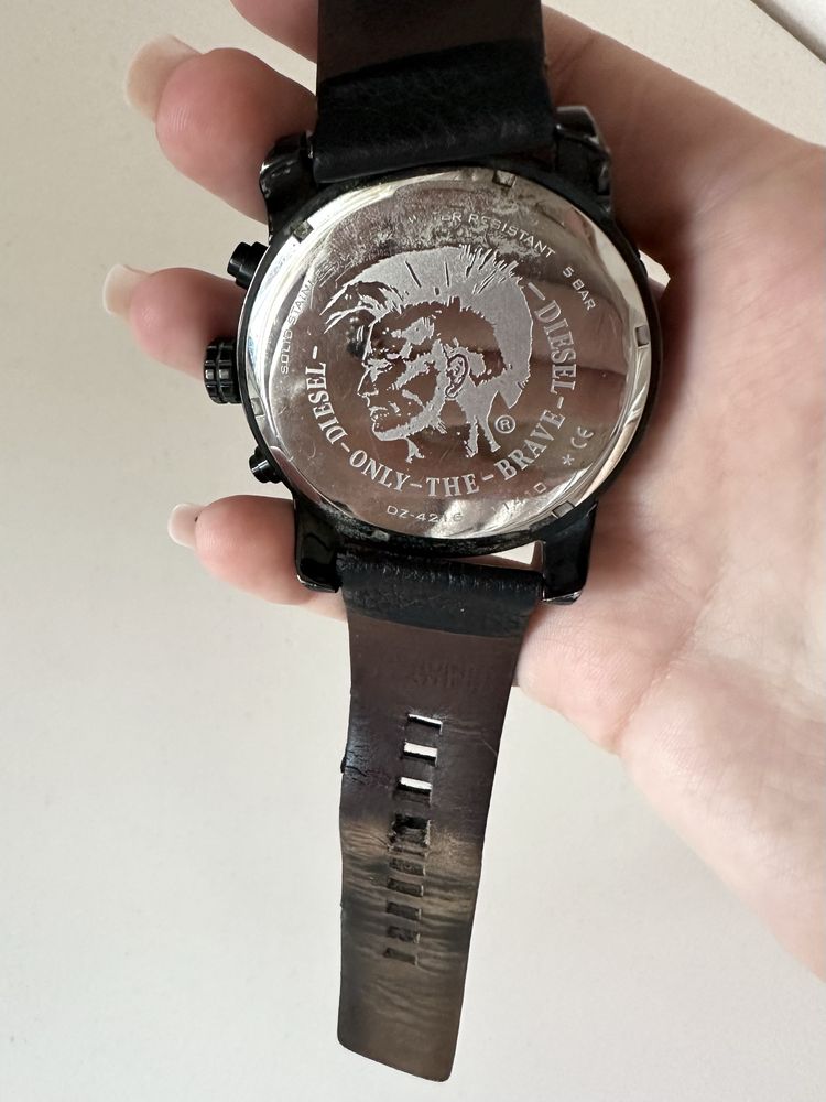 Czarby zegarek męski Diesel DZ-4216 skórzany pasek koperta