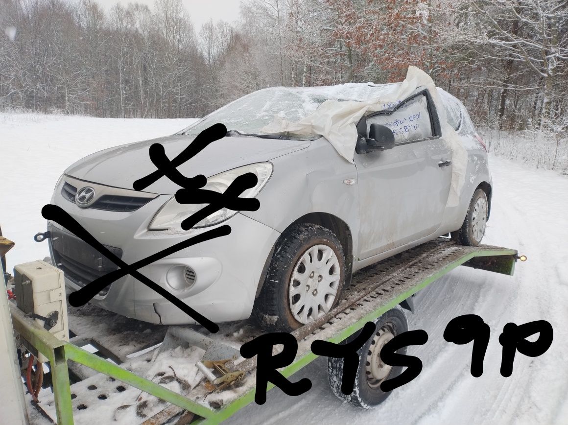 Hyundai i20 PB 120 RYS 9P 1.2 B 2012r Lift 3D Części Wysyłka