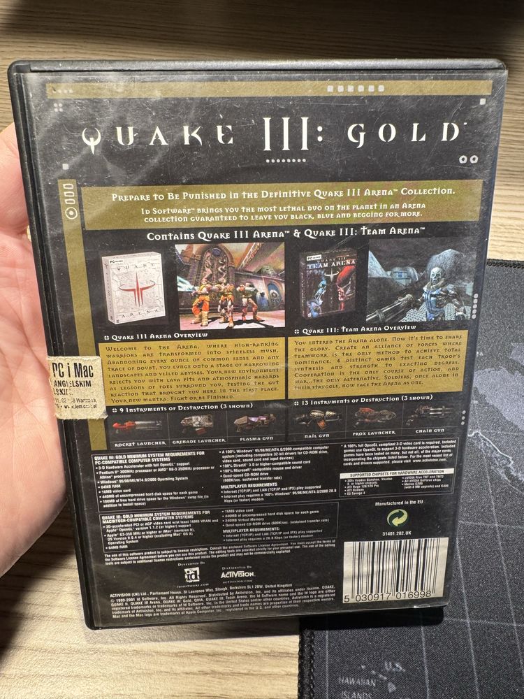 Quake III Gold komputer