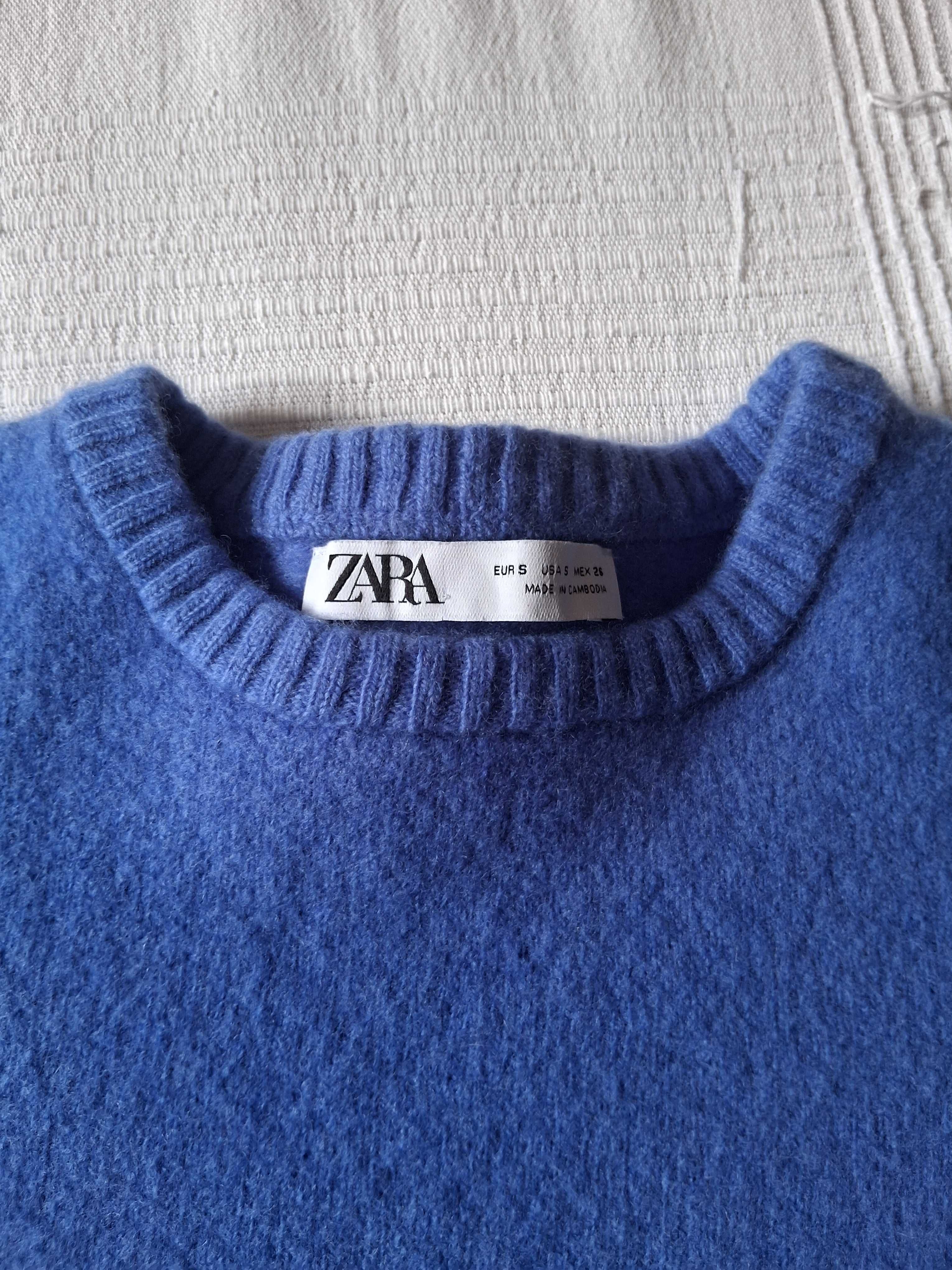 Camisola de lã, Zara, Tam S (Portes incluídos)