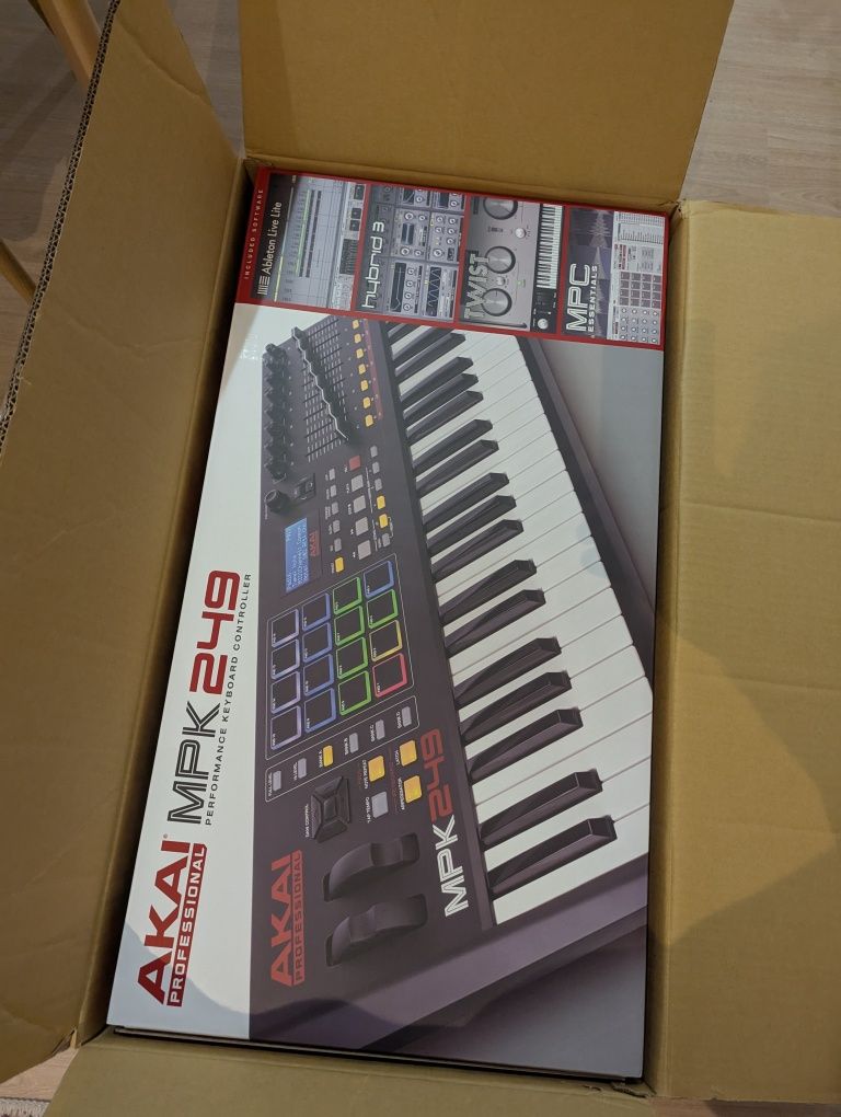 Controlador Akai MPK 249
Controlador MPK 249 Akai