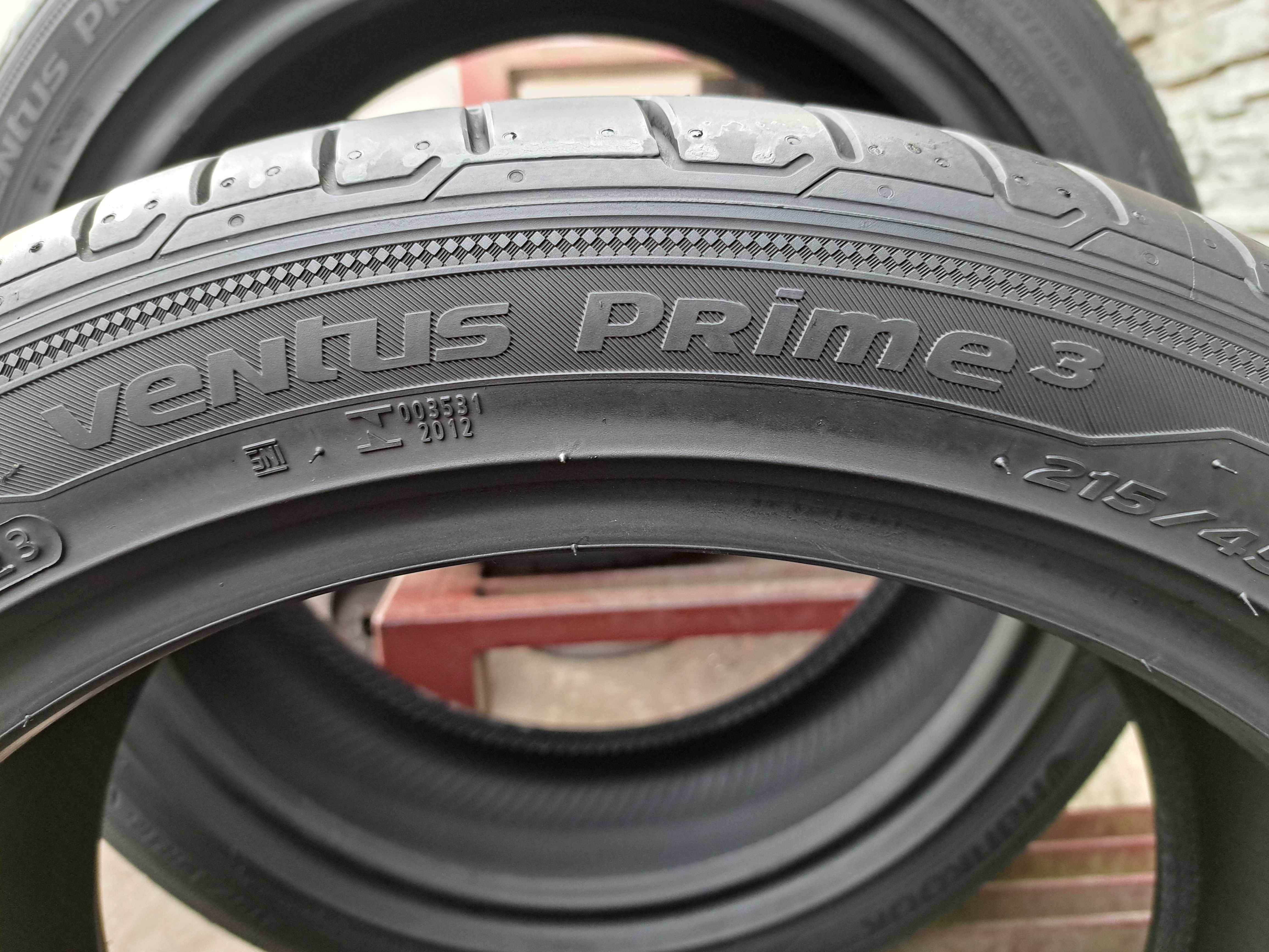 4 Opony letnie 215/45 R18 Hankook Jak Nowe Montaż Gratis!