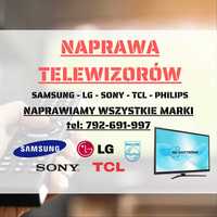 Naprawa Telewizorów - Samsung - Sony - LG - Philips - Panasonic - TCL