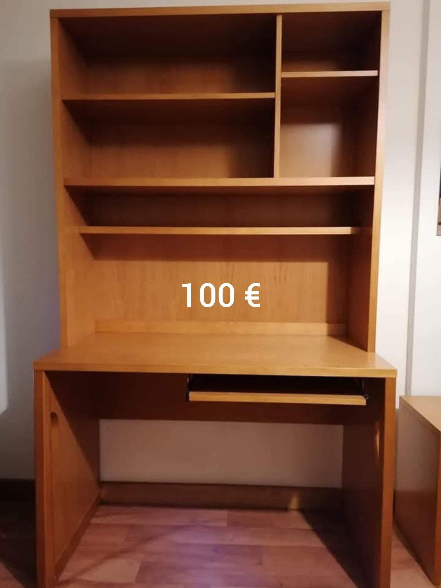 Cama Solteiro dupla com estante e secretária