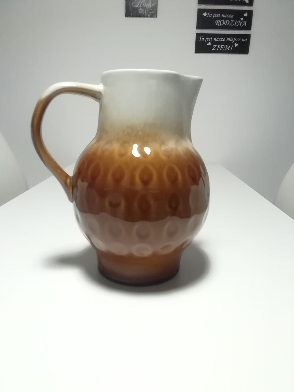 Ceramika ditmar urbach -dzban/wazon Czechoslowacja lata 60