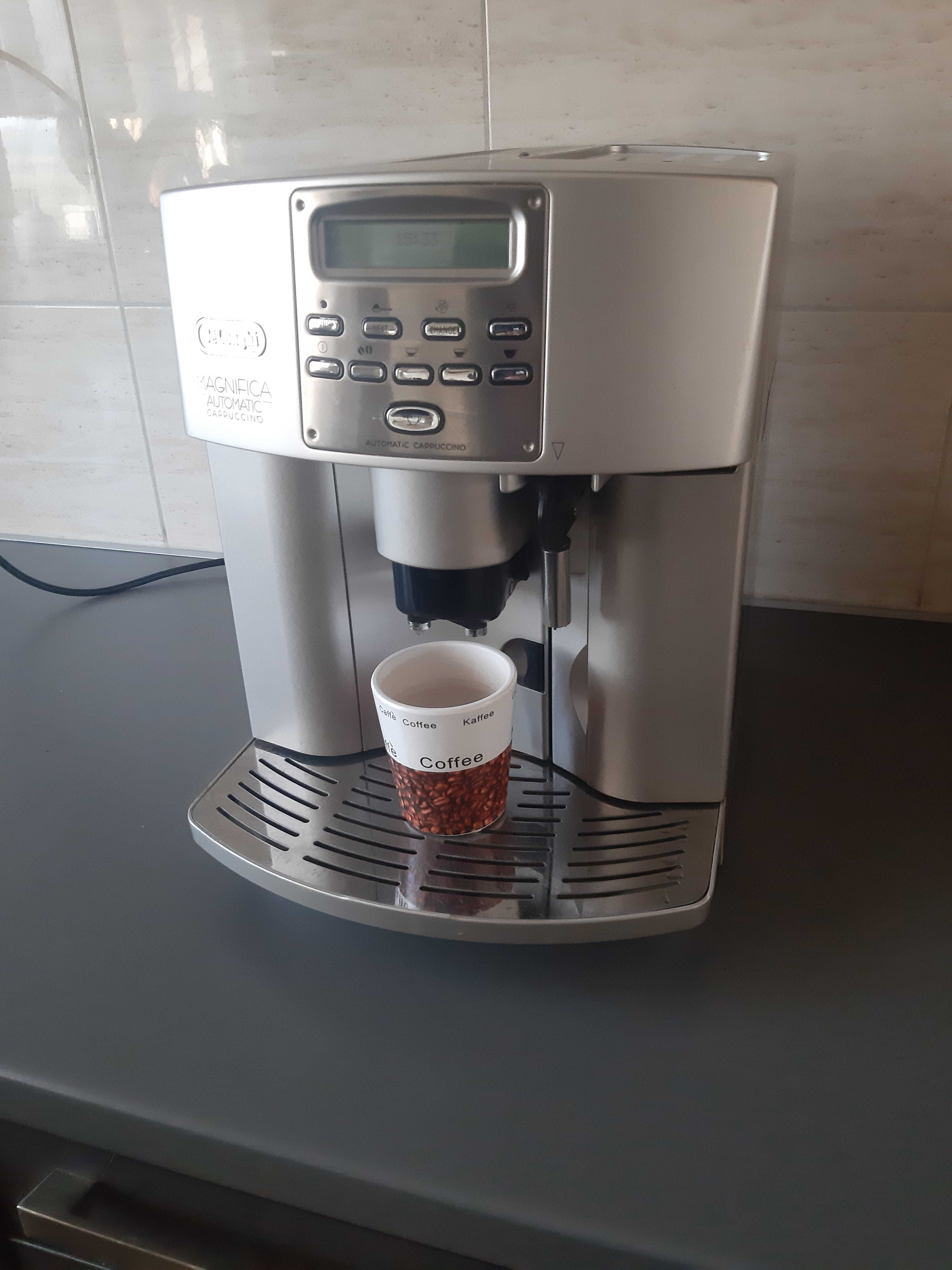 Ekspres DeLonghi Magnifica Automatic Cappuccino EASM3500s Polskie menu