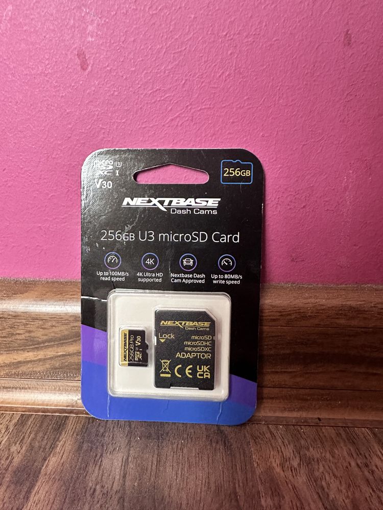 Karta microSD U3 256GB NEXTBASE