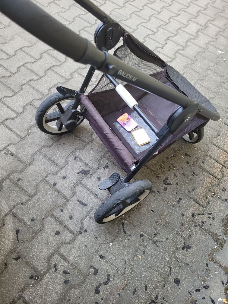 Koła, śruby zapasowe, Stelaż spacerówki cybex balios m
