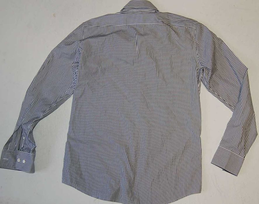 HUGO BOSS 40,15 i1/4" ,M koszula męska w paseczki ,bawełna