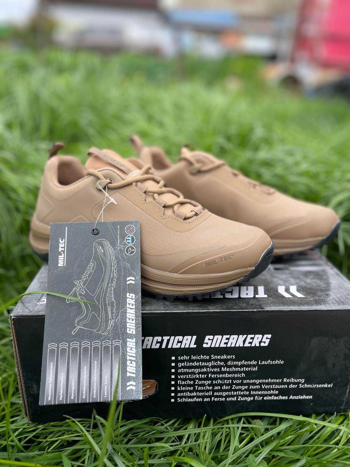 Кросівки тактичні Mil-Tec Tactical Sneakers Німеччина Coyote 12889019