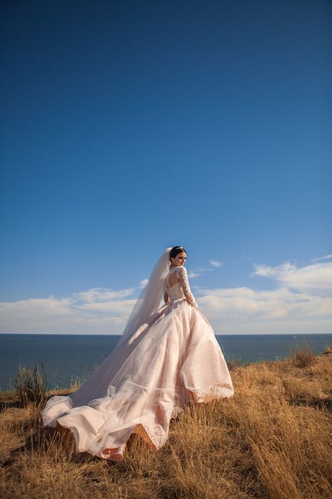 Свадебное платье весільна сукня со шлейфом трансформируется в рыбку