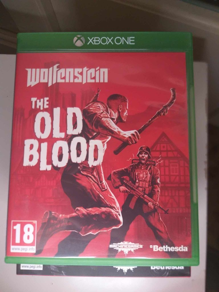 Gra Wolfenstein The Old Blood Xbox One pudełkowa płyta xone ENG