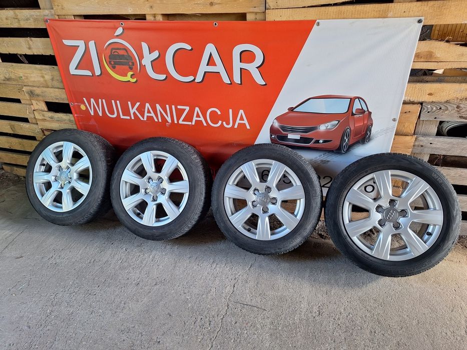 Alufelgi 5x112 16 ET45 Audi A3 8P A4 B7 B8 B9 A6 C6 C7 TT koła