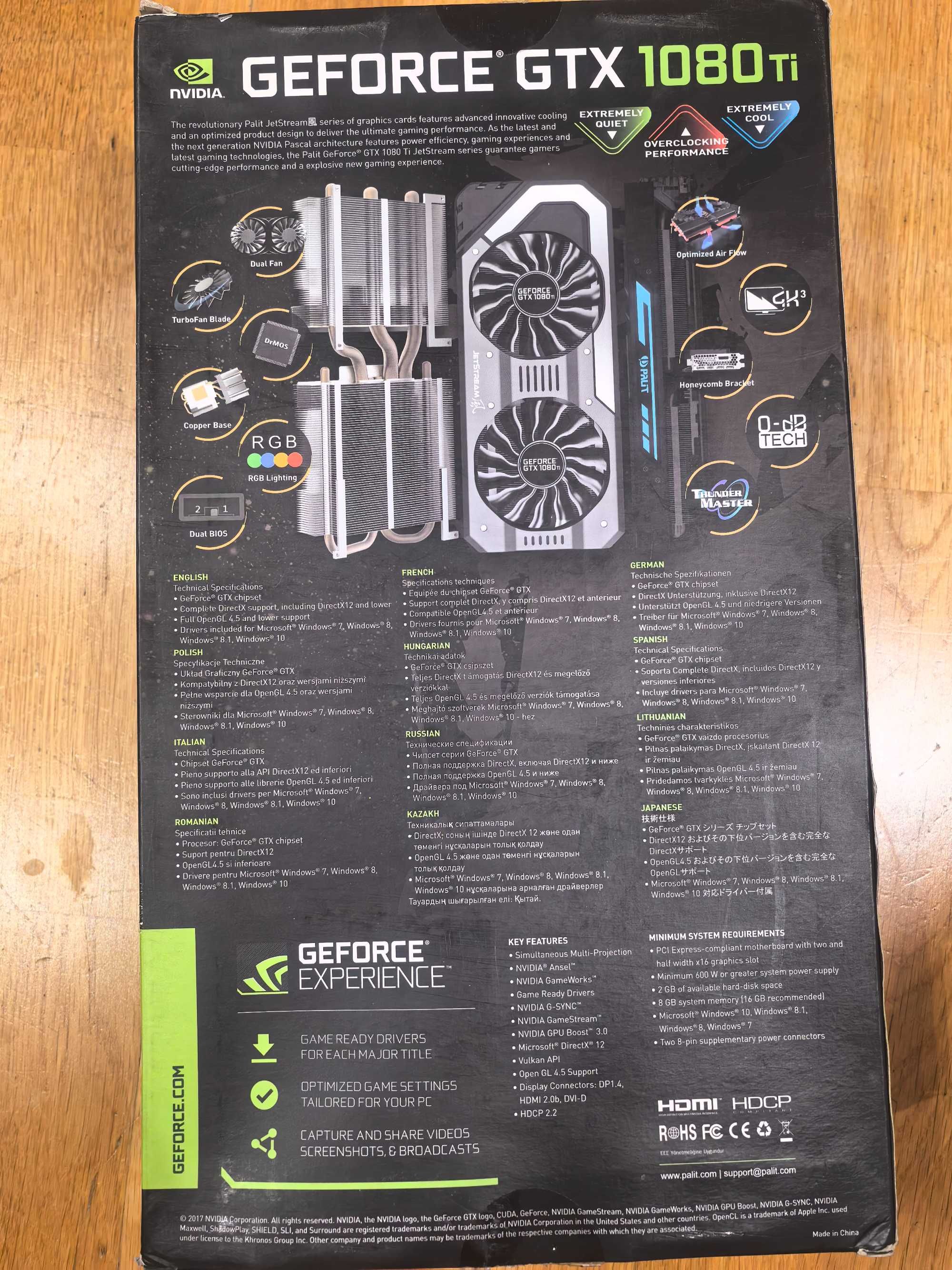 Karta graficzna NVIDIA GTX 1080Ti najmocniejsza z serii