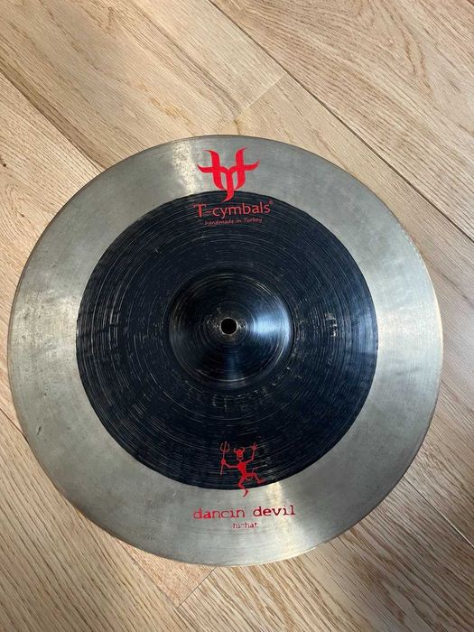 Talerz do perkusji Hi-hat T-cymbals Dancin Devil 14”