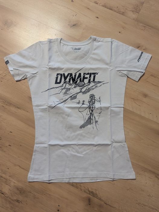 Koszulka bawełniana Dynafit Promo graph Nimbus SS T  8 XS damska