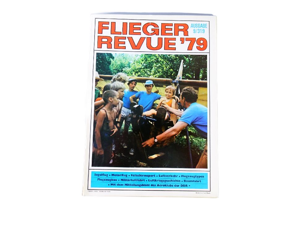 magazyn lotnictwo lata 70-te flieger revue samolot