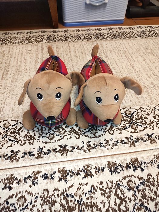 Тапочки такса в хорошем состоянии