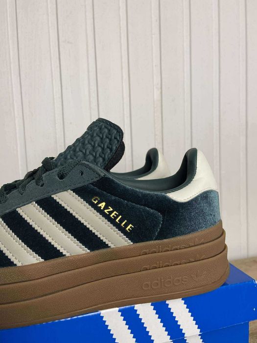 Używane buty damskie adidas gazelle bold org zielone 38 2/3