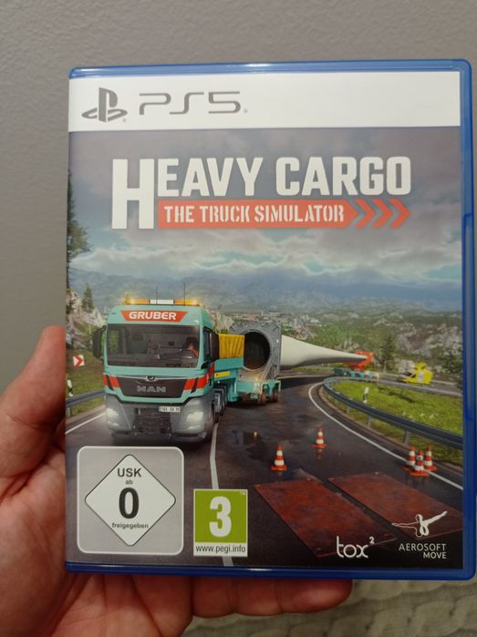 Heavy cargo truck simulator ps5