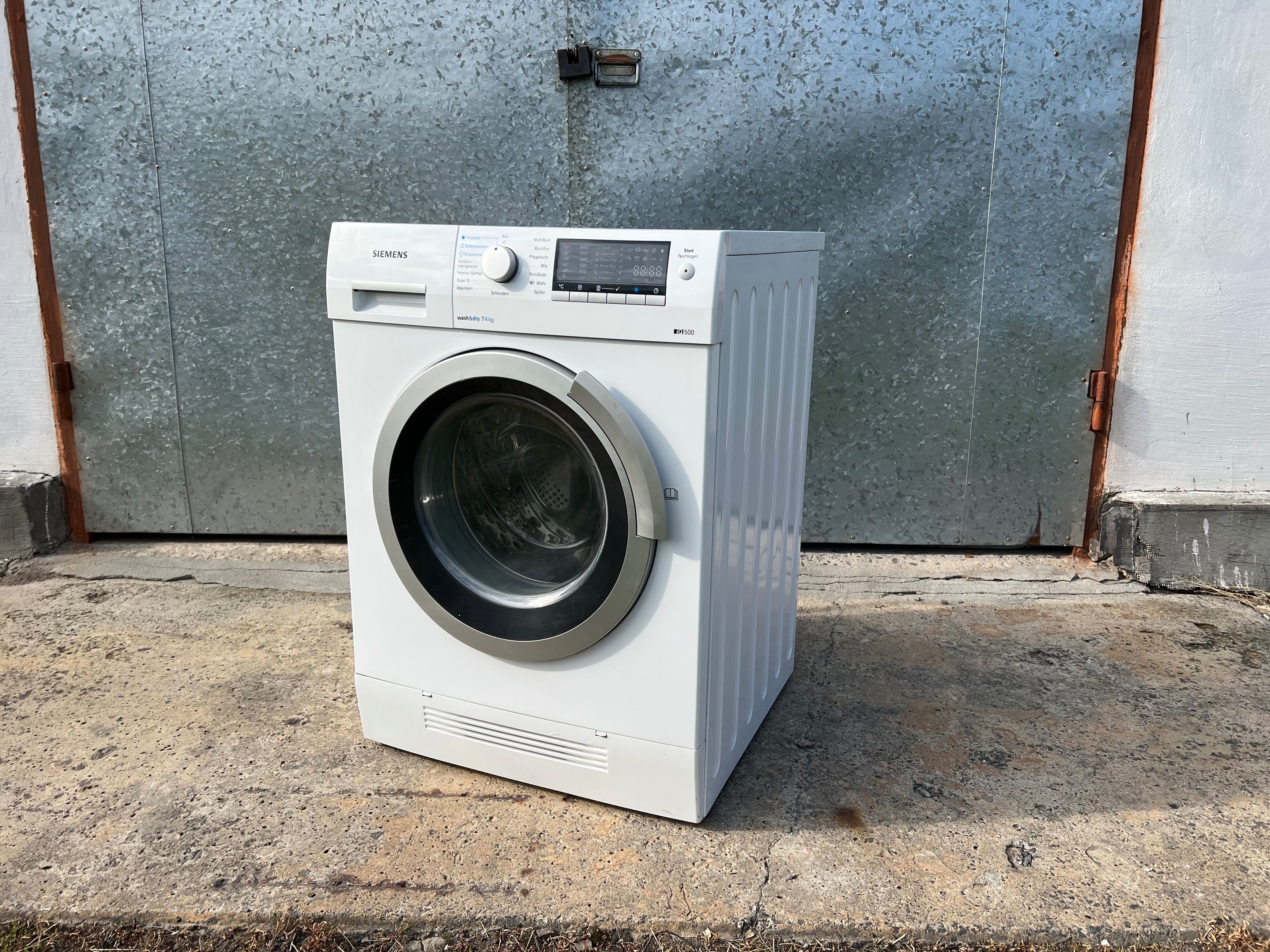 Прально-сушильна машина Siemens IQ500/2в1/